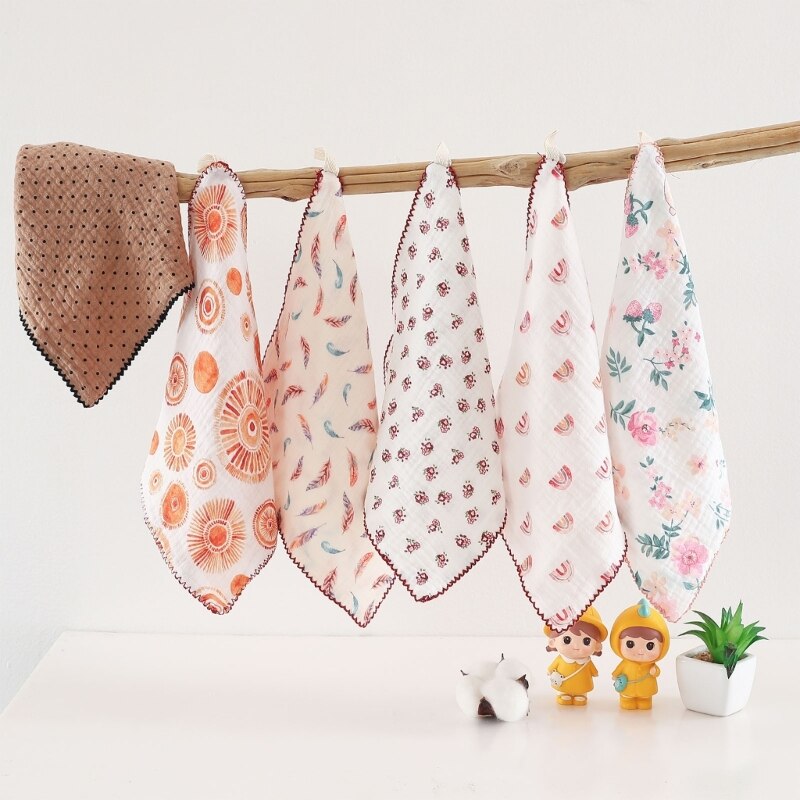 Baby-Washcloth-Baby-Squares-Soft-Cotton-Gauze-Washcloths-Handkerchief-Scarf
